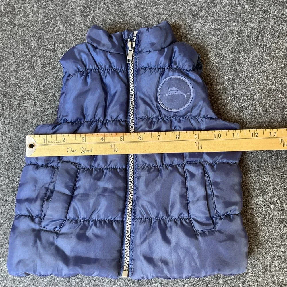 Tommy Bahama Boys 12‎ month winter Puffer Vest Jacket Blue